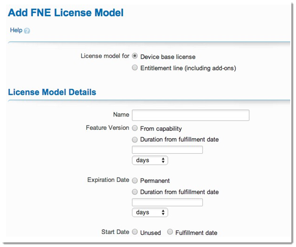 FlexNet Embedded License Models