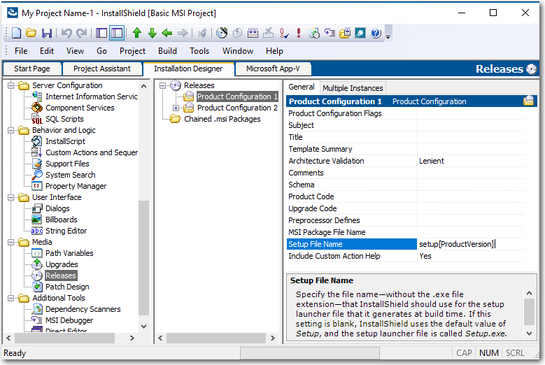 installshield vis administrator